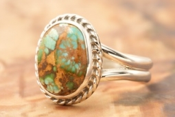 Native American Indian Royston Turquoise Ring